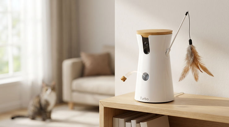 Furbo 猫カメラ 360°ビュー